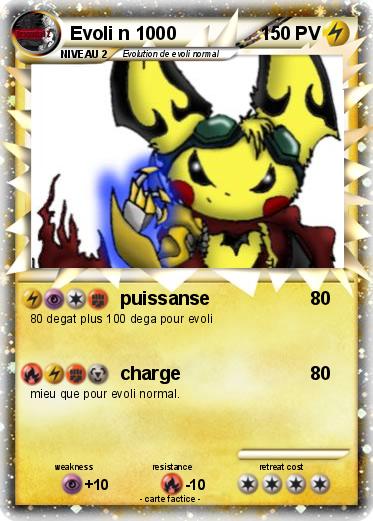 Pokemon Evoli n 1000