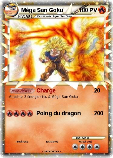 Pokemon Méga San Goku