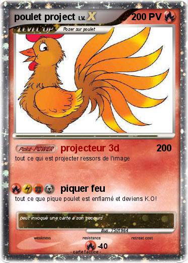 Pokemon poulet project