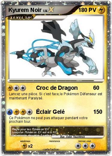 Pokemon Kyurem Noir