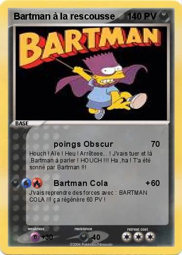 Pokemon Bartman à la rescousse
