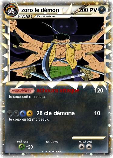 Pokemon zoro le démon