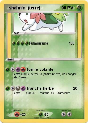 Pokemon   shaimin  (terre)