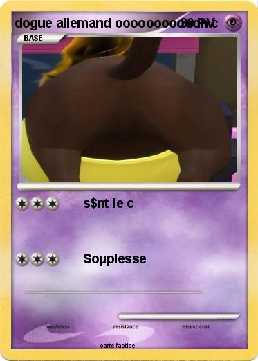 Pokemon dogue allemand oooooooooooh c