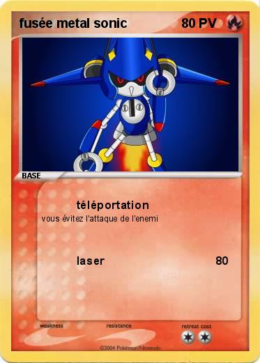 Pokemon fusée metal sonic