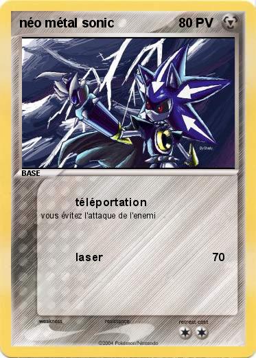 Pokemon néo métal sonic