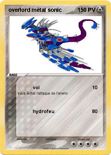 Pokemon overlord métal sonic