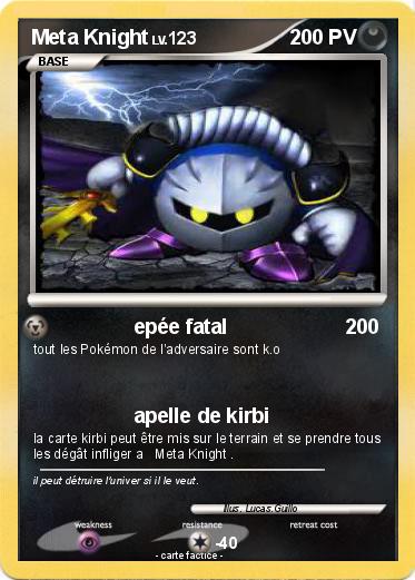 Pokemon Meta Knight