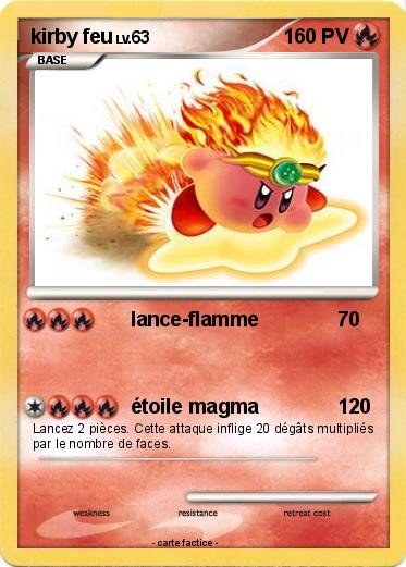 Pokemon kirby feu
