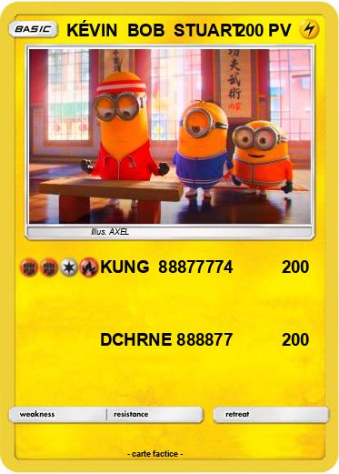 Pokemon KÉVIN  BOB  STUART