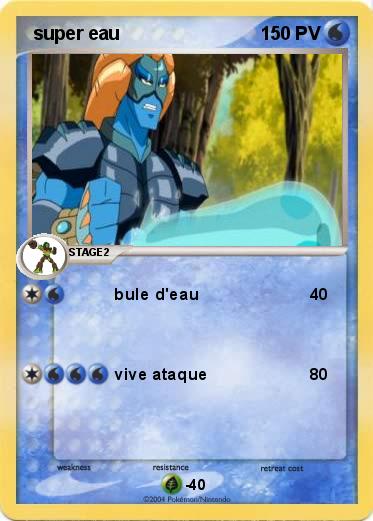 Pokemon  super eau