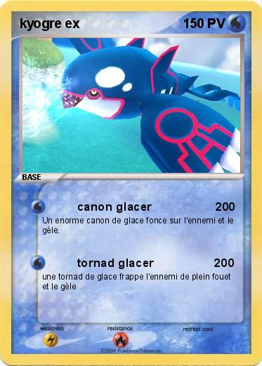 Pokemon kyogre ex