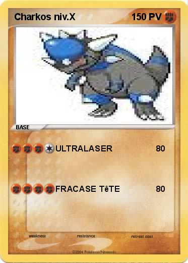 Pokemon Charkos niv.X