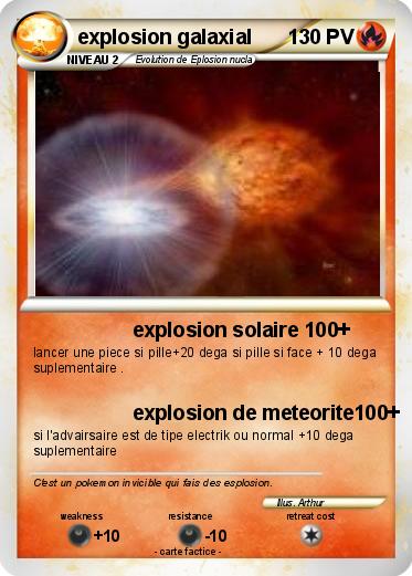 Pokemon explosion galaxial