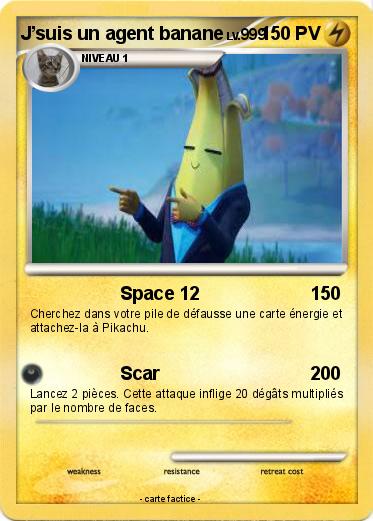 Pokemon J’suis un agent banane