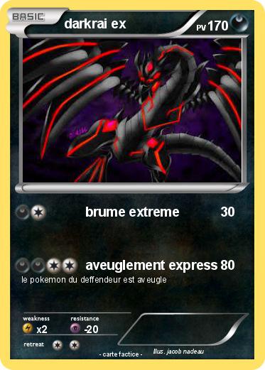 Pokemon darkrai ex