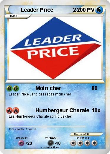 Pokemon Leader Price             2