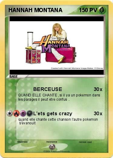 Pokemon HANNAH MONTANA