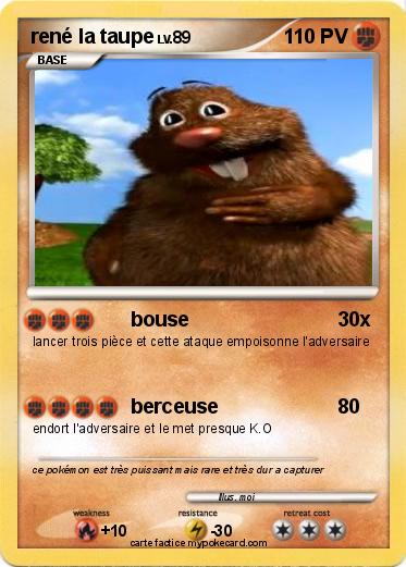 Pokemon rené la taupe