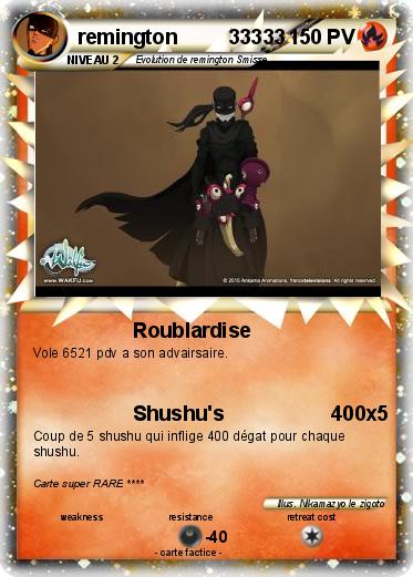 Pokemon remington         33333