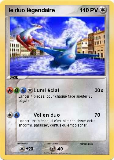 Pokemon le duo légendaire