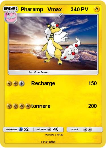 Pokemon Pharamp   Vmax      3
