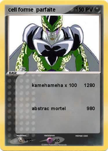Pokemon cell forme  parfaite                              
