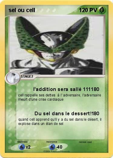 Pokemon sel ou cell