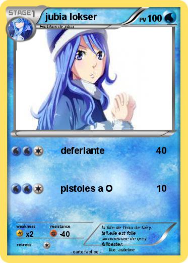 Pokemon jubia lokser