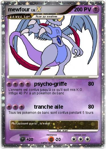 Pokemon mewfour