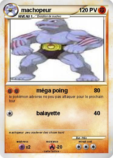 Pokemon machopeur