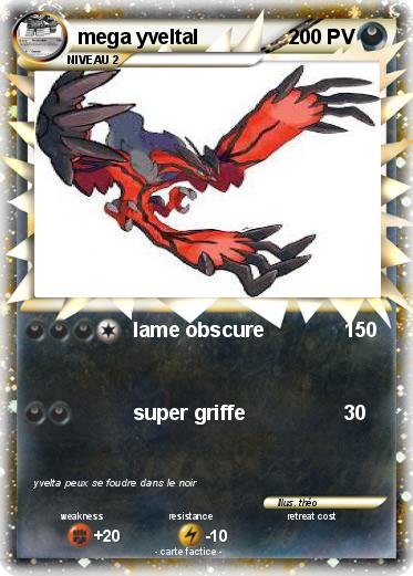 Pokemon mega yveltal