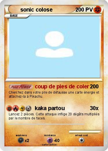 Pokemon sonic colose