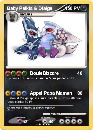 Pokemon Baby Palkia & Dialga