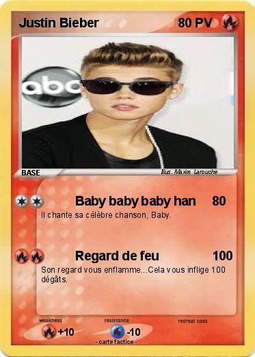 Pokemon Justin Bieber