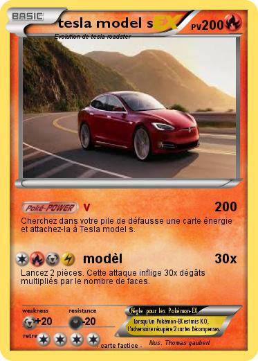 Pokemon tesla model s