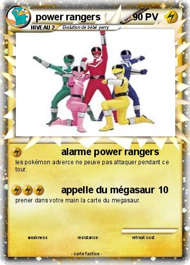 Pokemon power rangers