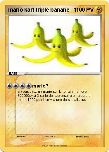Pokemon mario kart triple banane   1
