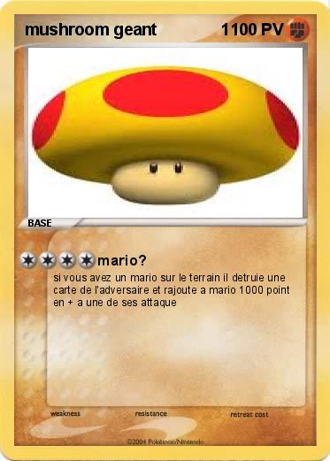 Pokemon mushroom geant              1