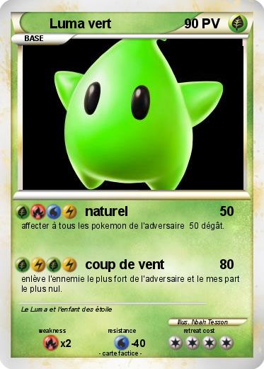 Pokemon Luma vert
