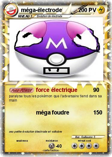 Pokemon méga-électrode