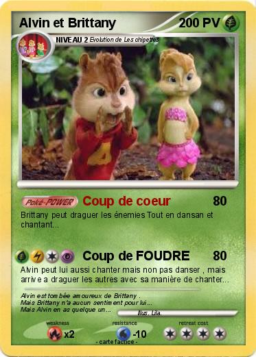 Pokemon Alvin et Brittany