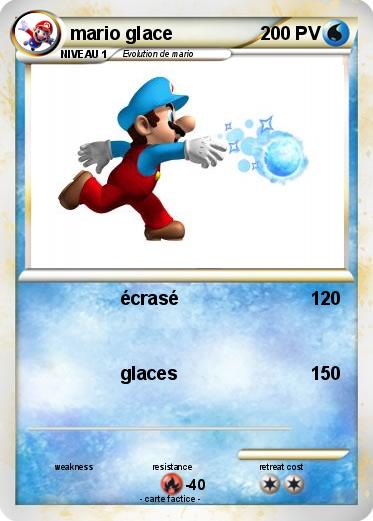 Pokemon mario glace