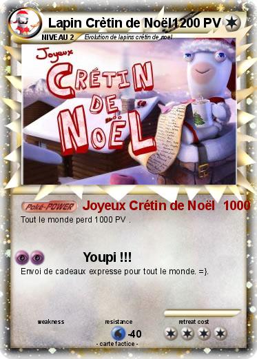 Pokemon Lapin Crètin de Noël1