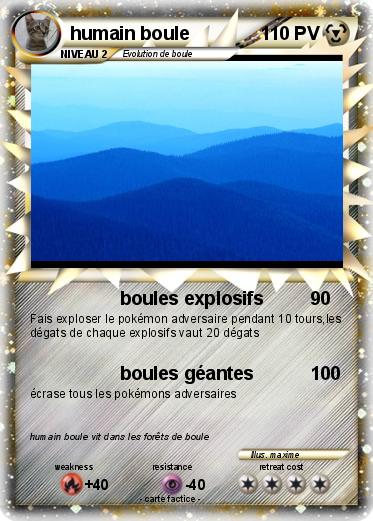 Pokemon humain boule