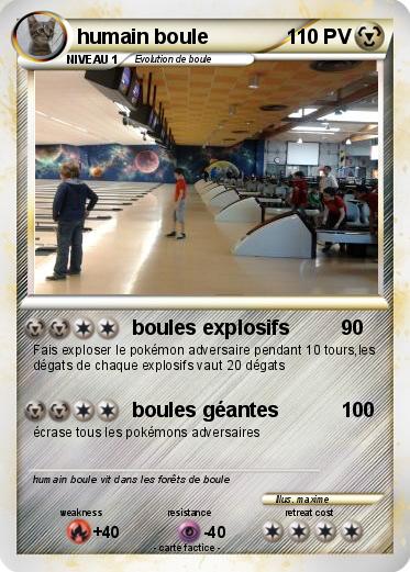 Pokemon humain boule