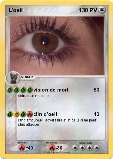 Pokemon L'oeil 