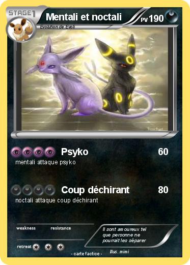 Pokemon Mentali et noctali