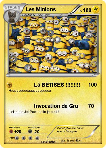Pokemon Les Minions
