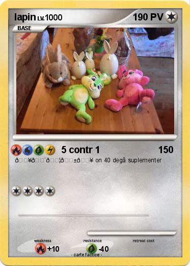 Pokemon lapin